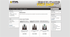 Desktop Screenshot of fast-shop.at